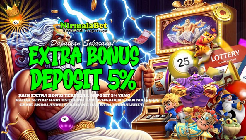 Slot Jackpot Provider Terlengkap Ada di NIRMALABET